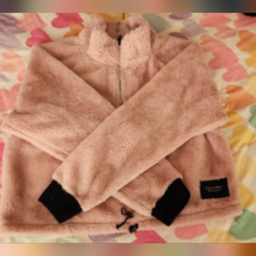 Cozy Pink Fleece Jacket for Kids Large